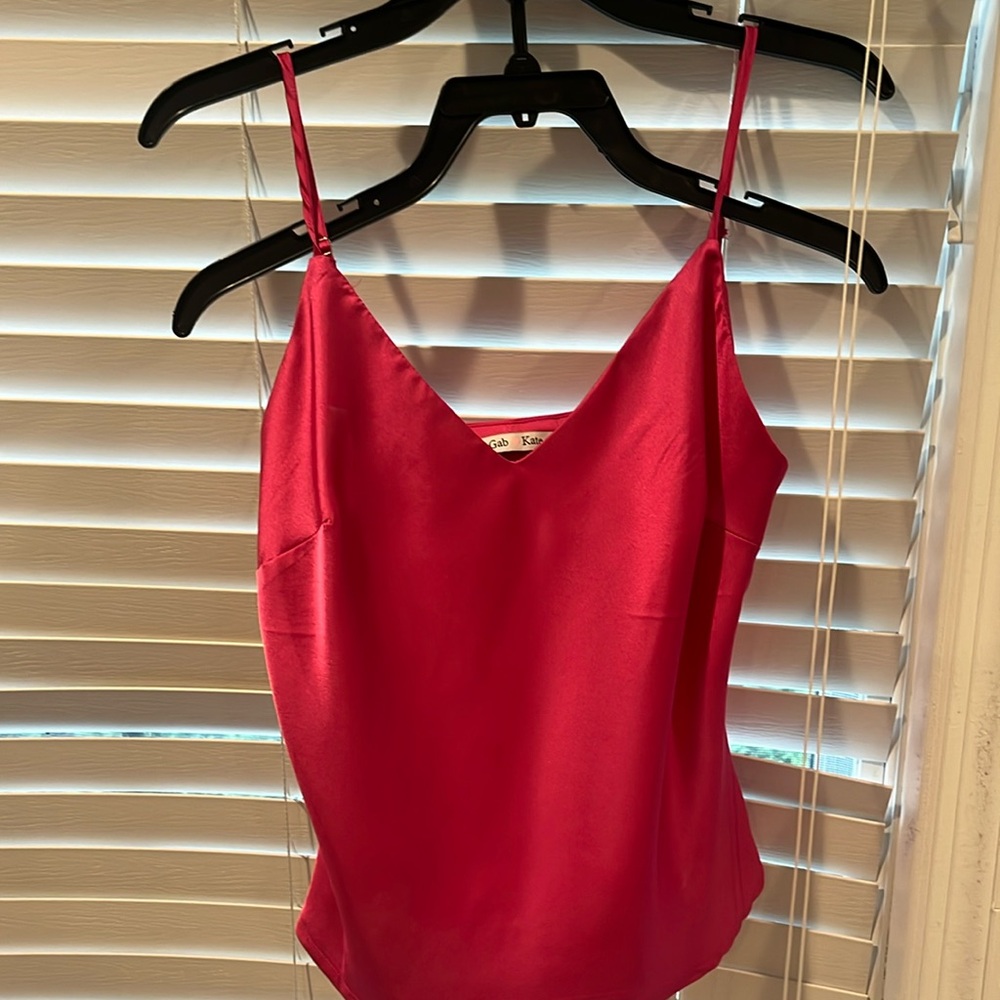 Gab & Kate tank pink medium